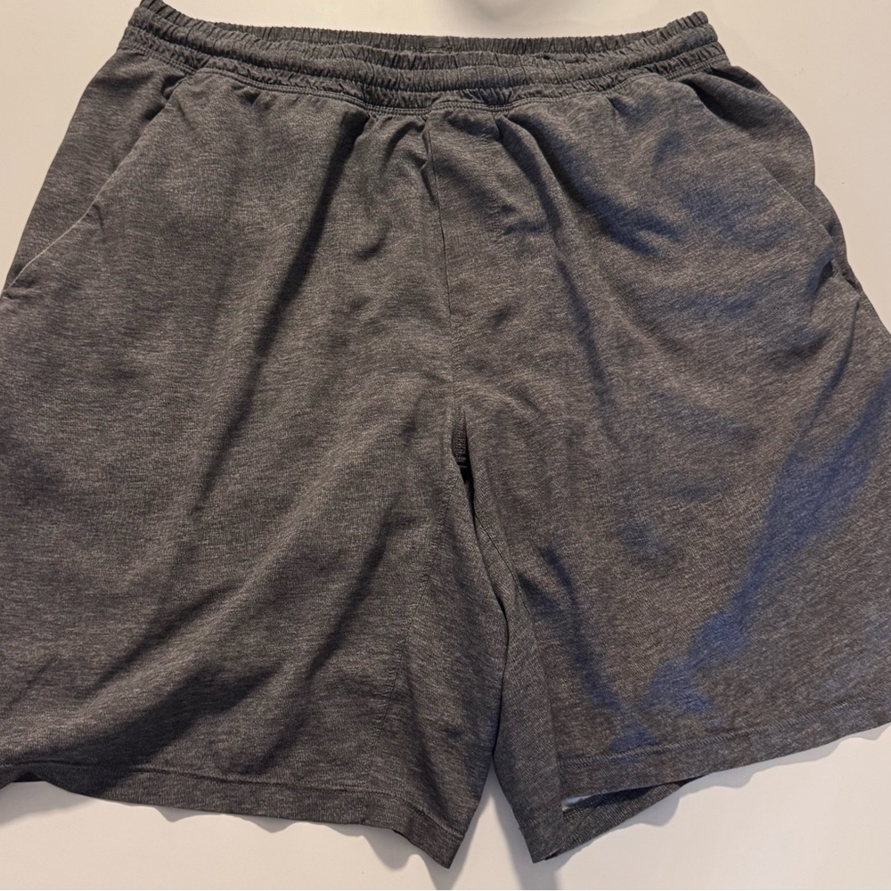 Lululemon Athletica Gray Athletic Shorts Lightweight Moisture-Wicking